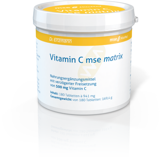 C vitamin mse matrix 500 mg-os tabletta 180 db